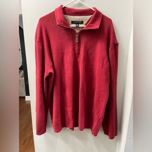 Tommy Hilfiger zip up pullover.